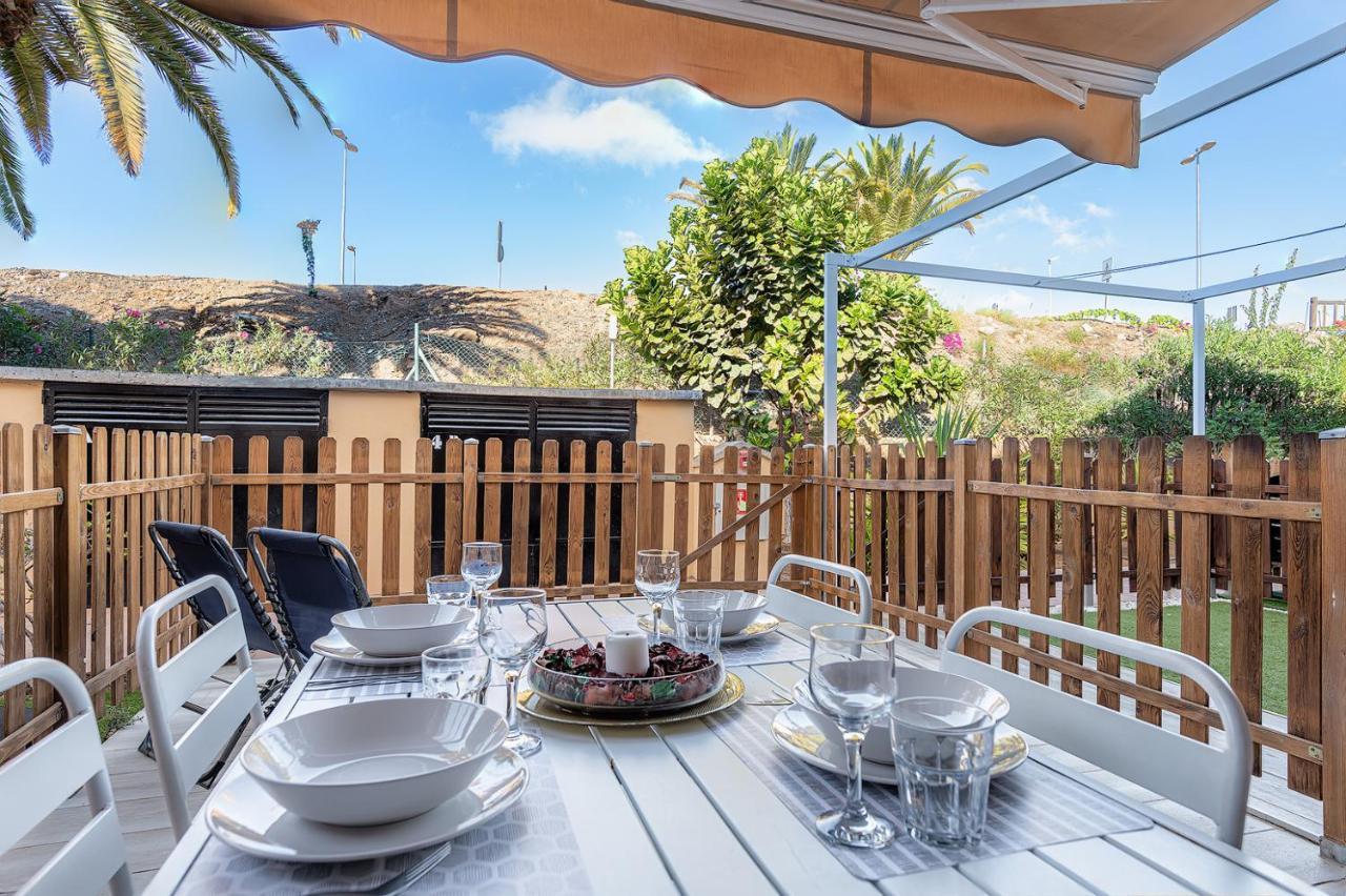 Bungalow En Campo Internacional Maspalomas  Bagian luar foto