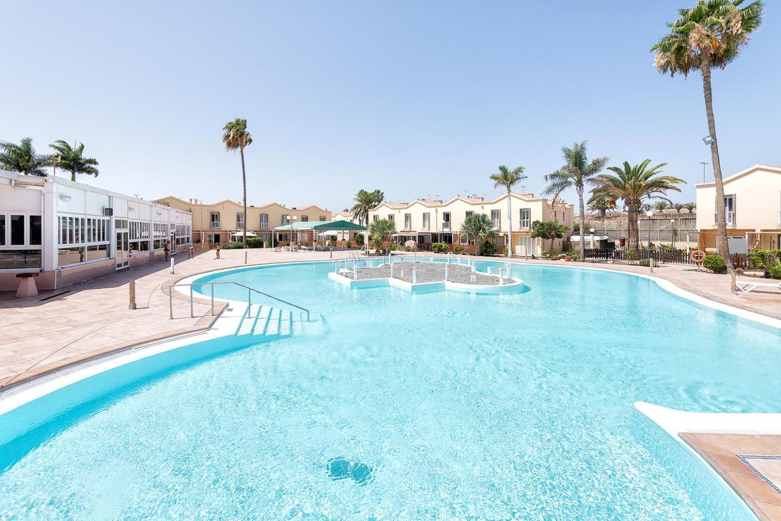 Bungalow En Campo Internacional Maspalomas  Bagian luar foto