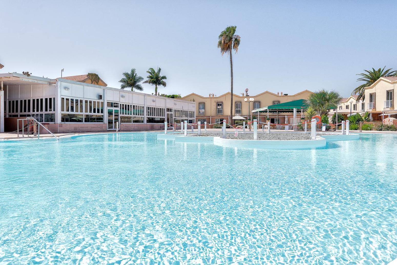 Bungalow En Campo Internacional Maspalomas  Bagian luar foto