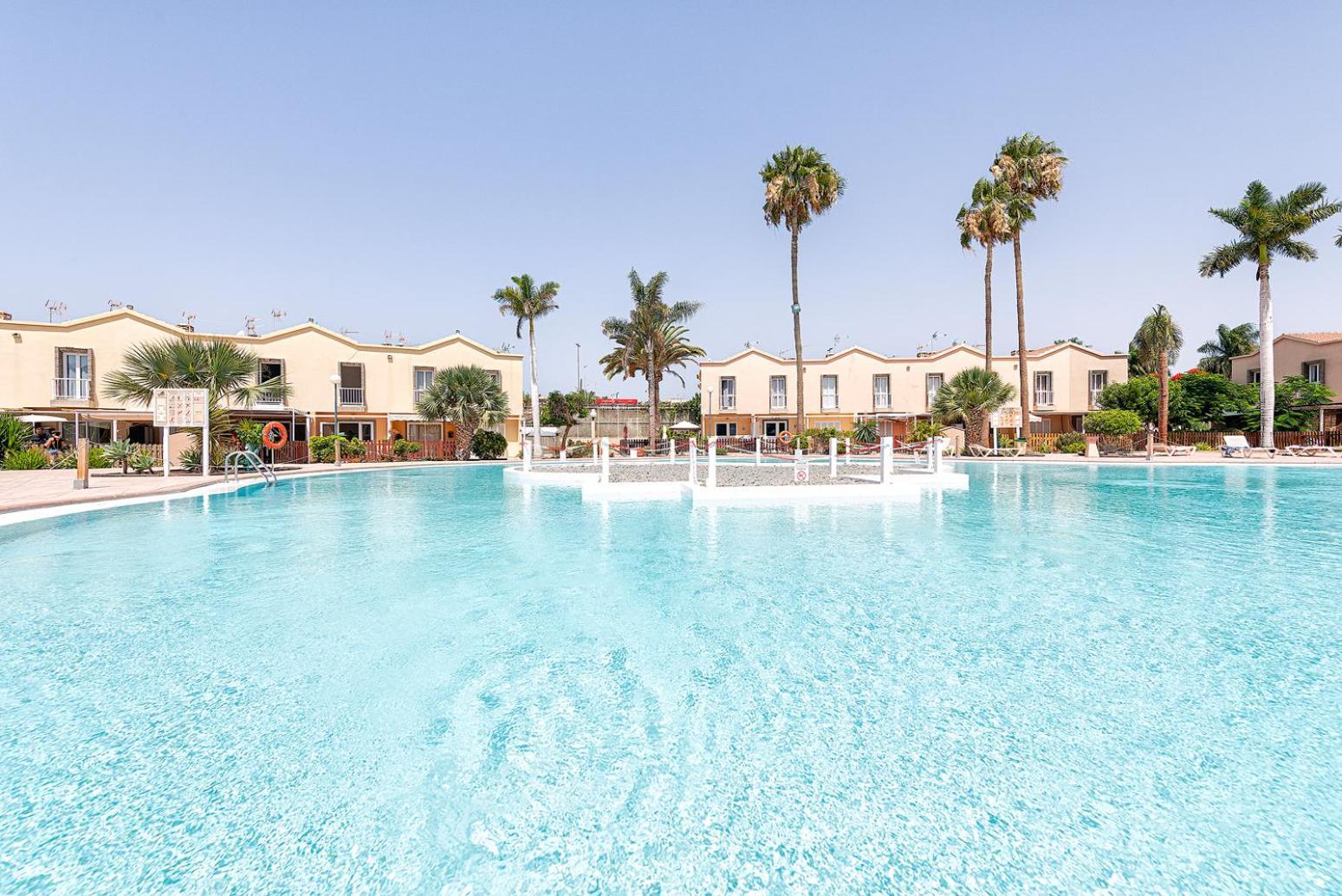 Bungalow En Campo Internacional Maspalomas  Bagian luar foto